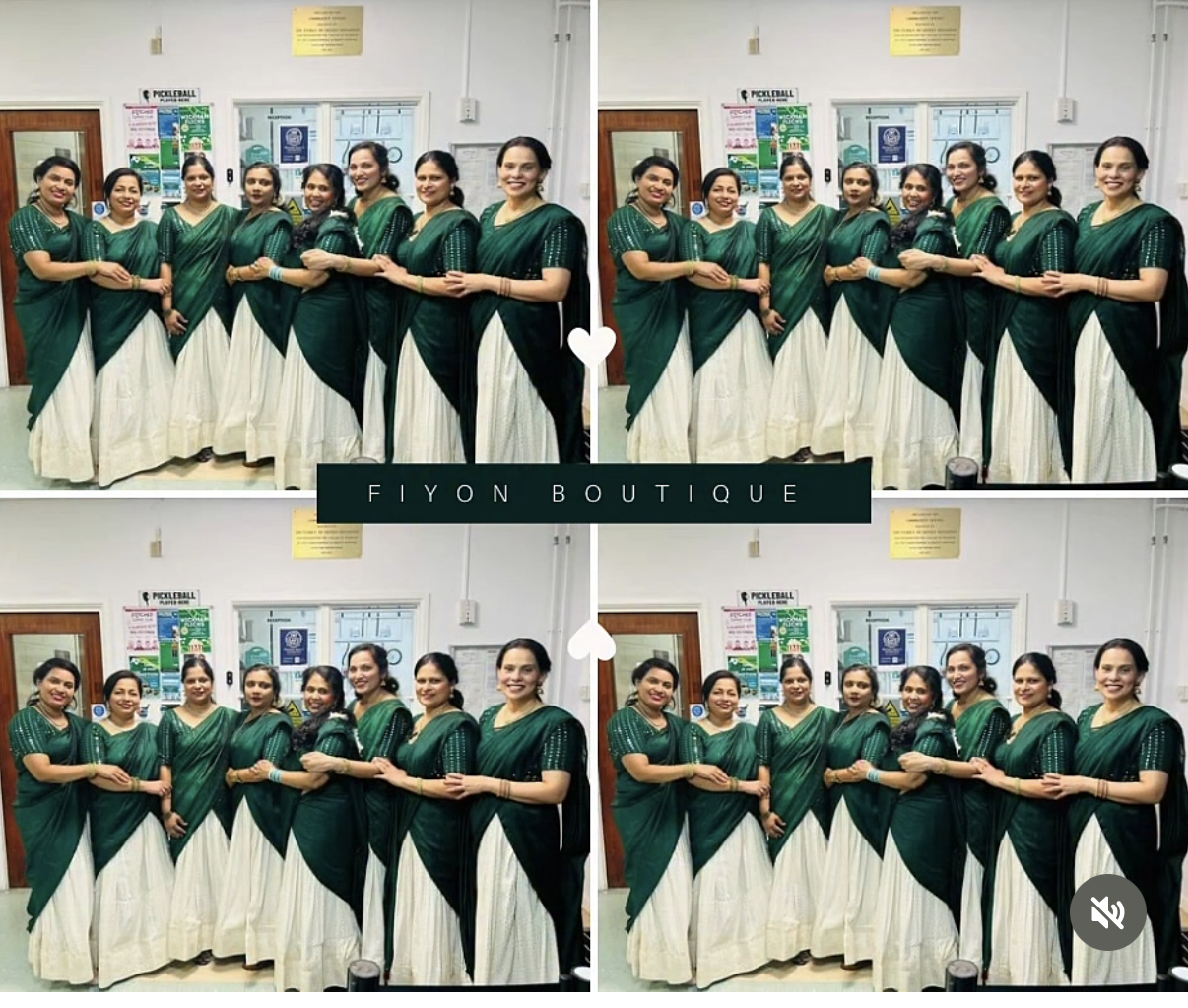 Uniform saree collection image 1