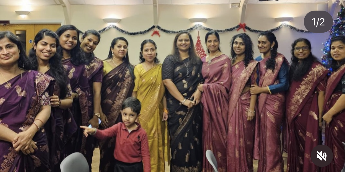 Uniform saree collection image 4