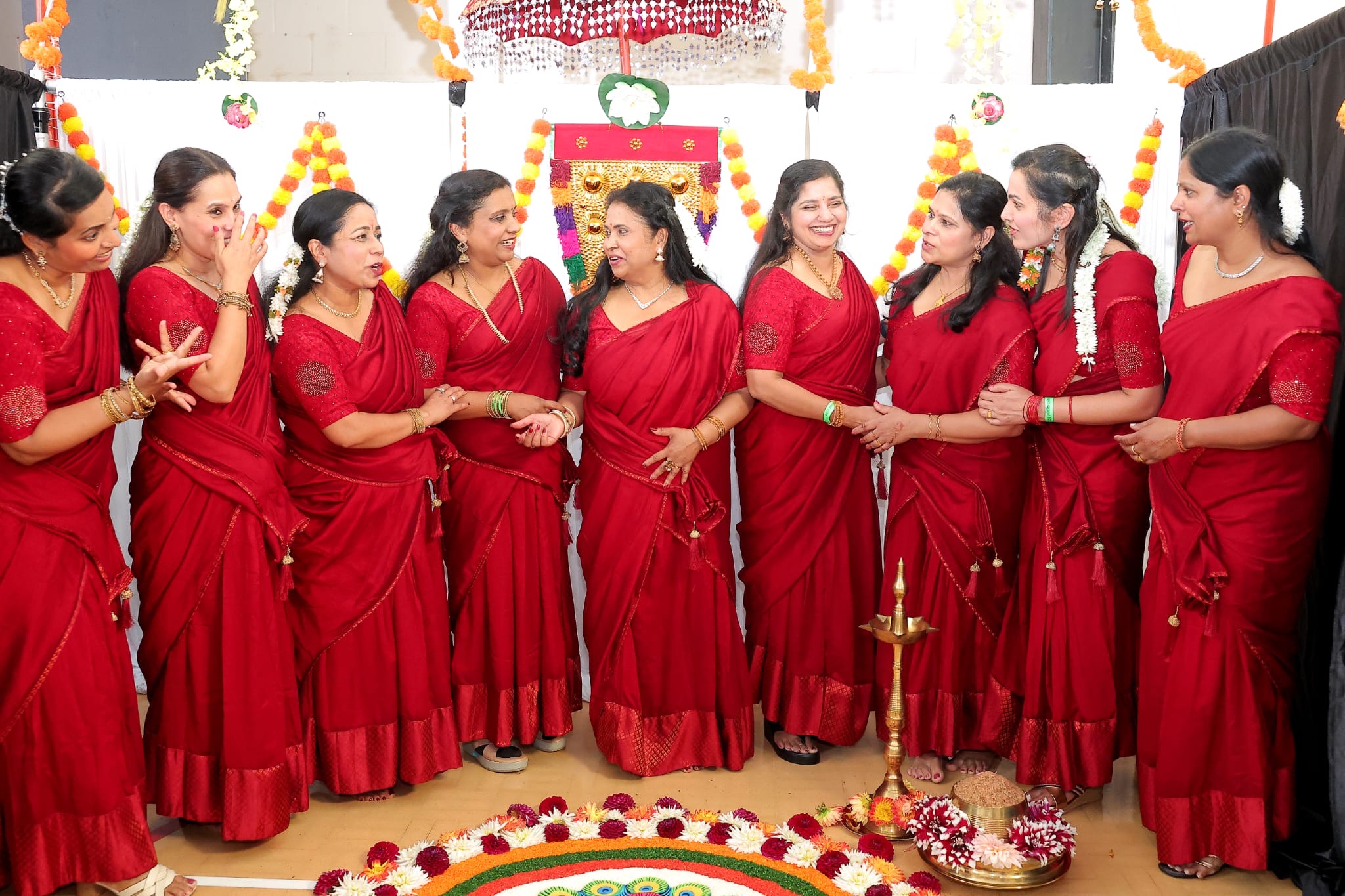 Uniform saree collection image 5
